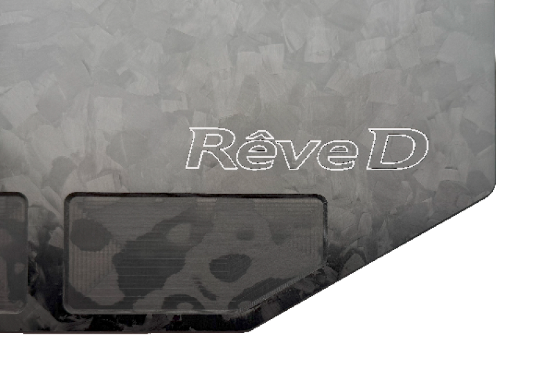 ReveD Forged Carbon Pit Board (weiss/normal)